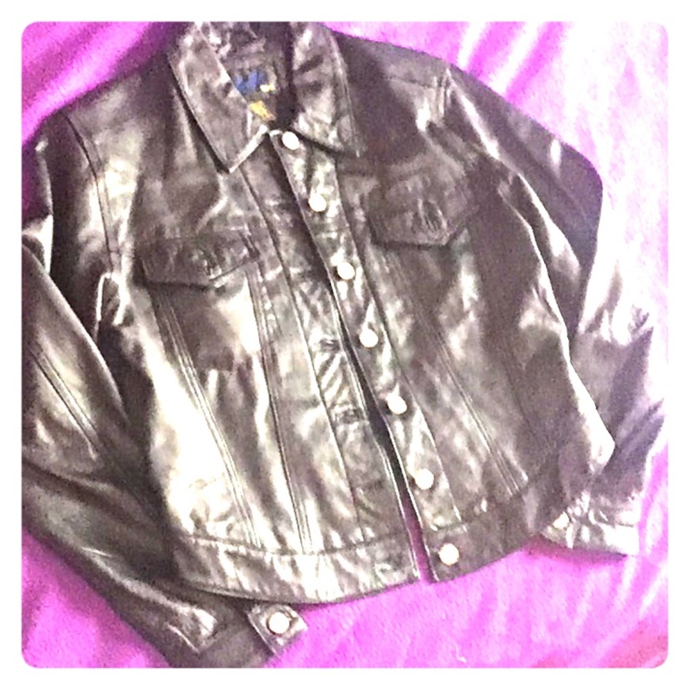Black Leather Jacket.